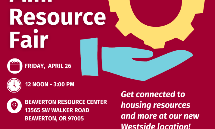 Mini Resource Fair April 26