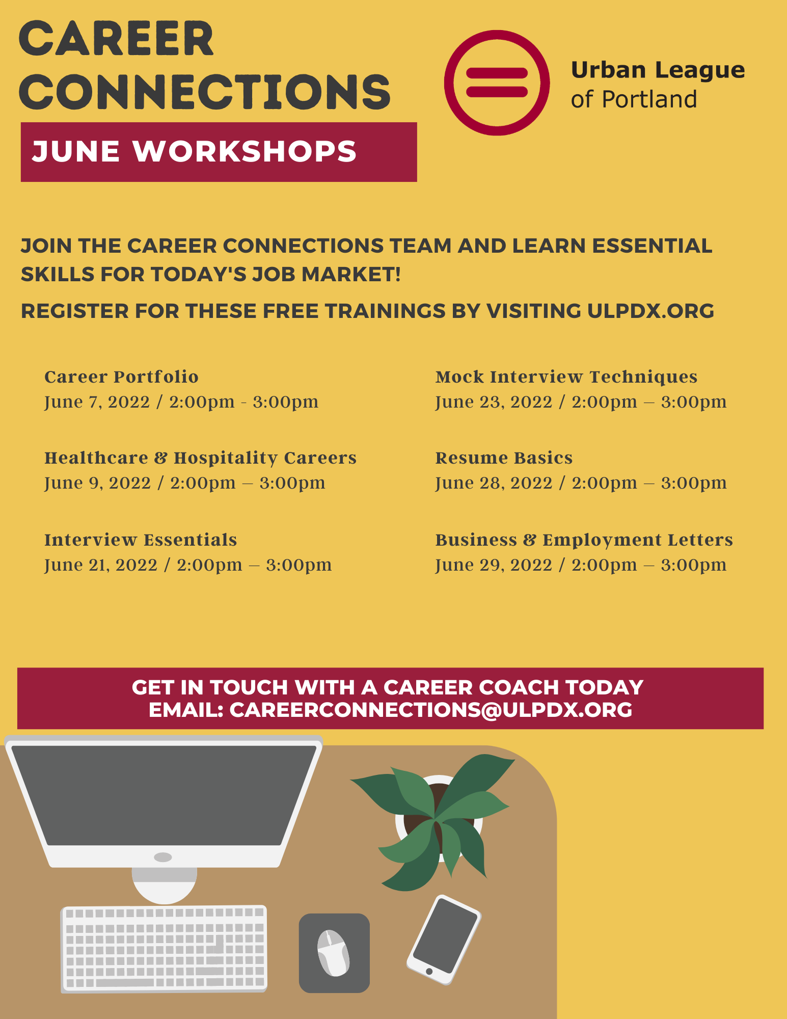 career connections workshops