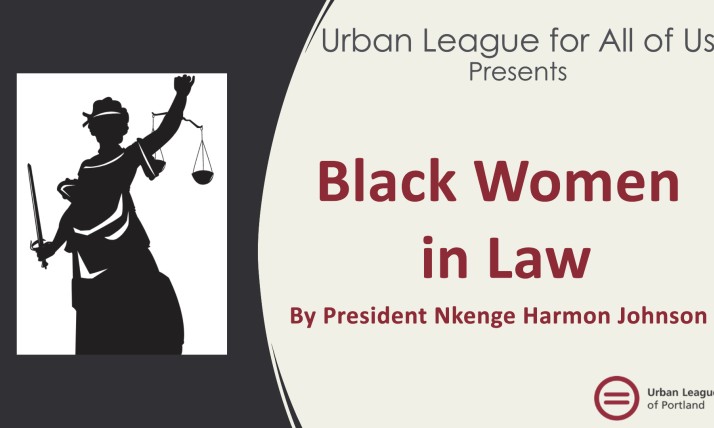 Main image of Urban League for All of Us Black Women in Law Title Slide