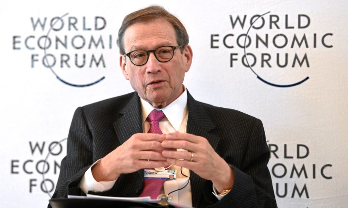 Former National Urban League Chairman Michael Neidorff pictured at the Annual Meeting 2016 of the World Economic Forum in Switzerland. 